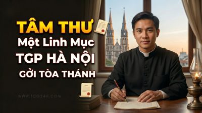 Tâm thư Linh mục TGP Hà Nội gửi Tòa Thánh và các GM về những phát ngôn gây chia rẽ