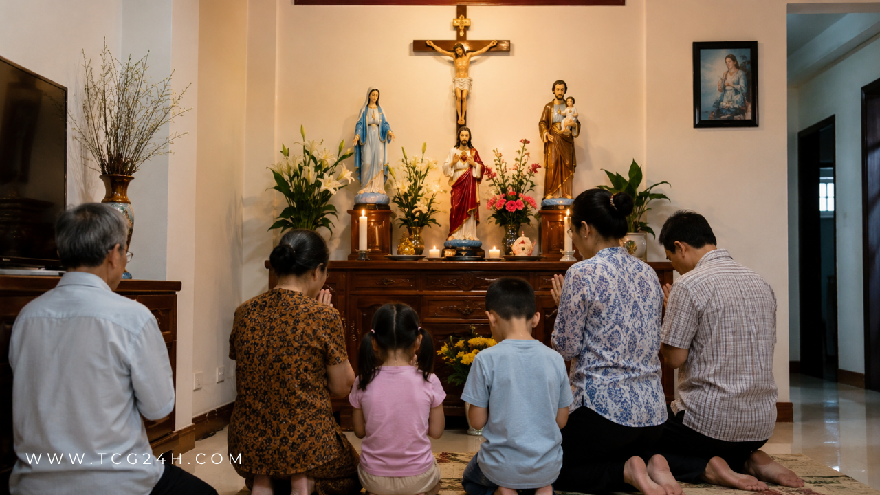 Tin thờ Chúa và việc tôn kính các thánh