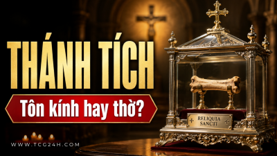 Người Công giáo tôn kính thánh tích có phải là thờ xương người chết không?