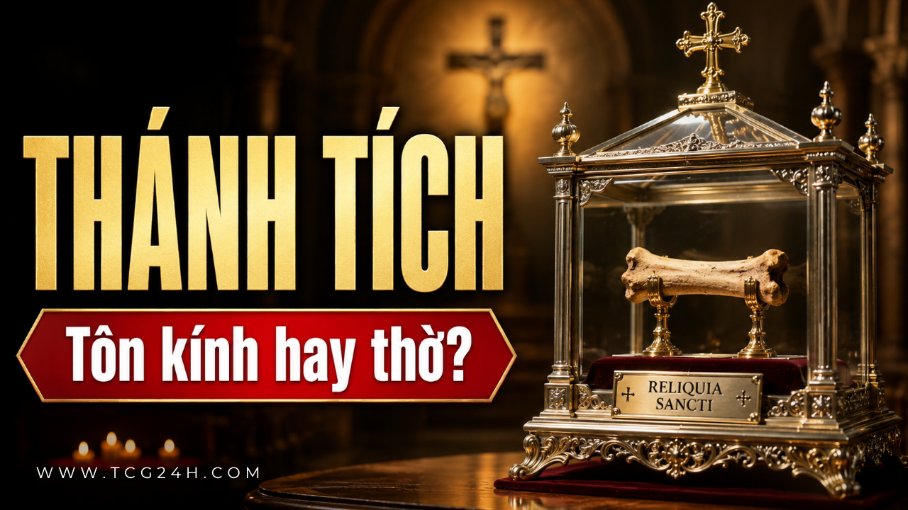 Người Công giáo tôn kính thánh tích có phải là thờ xương người chết không?