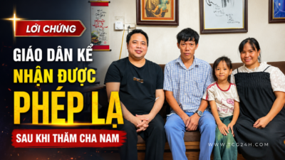 Nhận được Phép lạ sau khi vào thăm Cha Antôn Đặng Hữu Nam