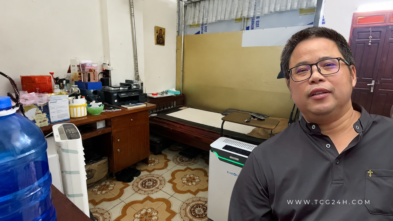Cận cảnh nơi ở của Lm Antôn Đặng Hữu Nam (GP Vinh)