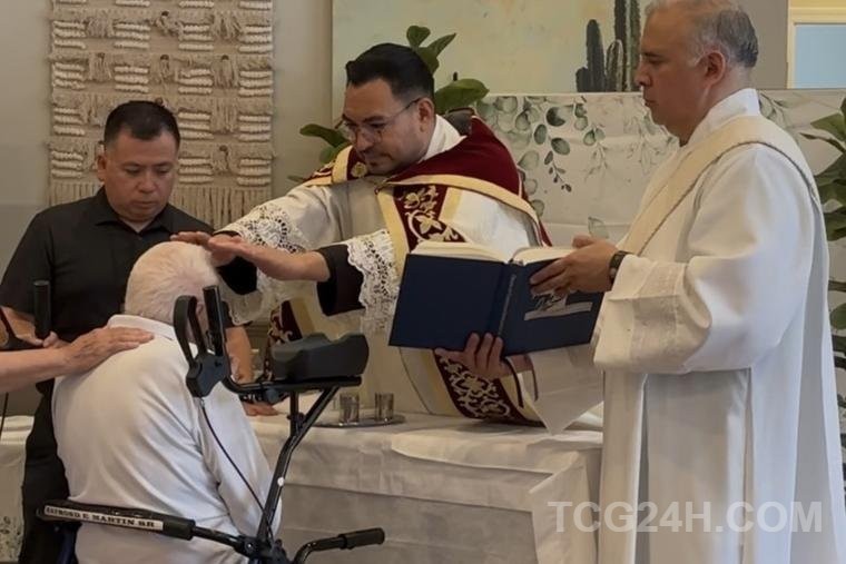 Một cựu chiến binh Mỹ Thế chiến 2 gia nhập Giáo hội Công giáo lúc 98 tuổi